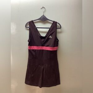 Adidas Chocolate and Rose Athletic Dress
